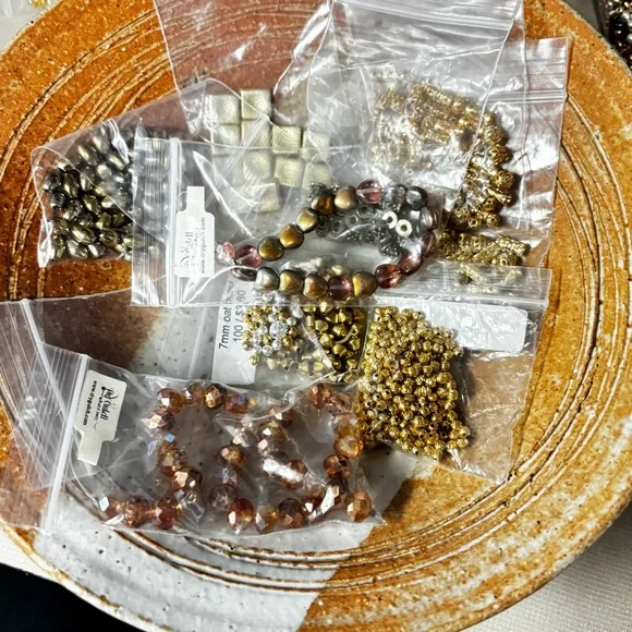 Assorted Gold Beads Collection - Picture 3 of 4